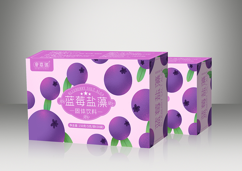 藍莓鹽藻固體飲料第1張